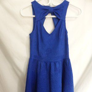 MATERIAL GIRL, small, blue dress, BNWOT